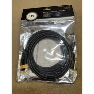Cable Matters Mini DisplayPort to DisplayPort Cable 15ft‎ 101007-BLACK-15 2K